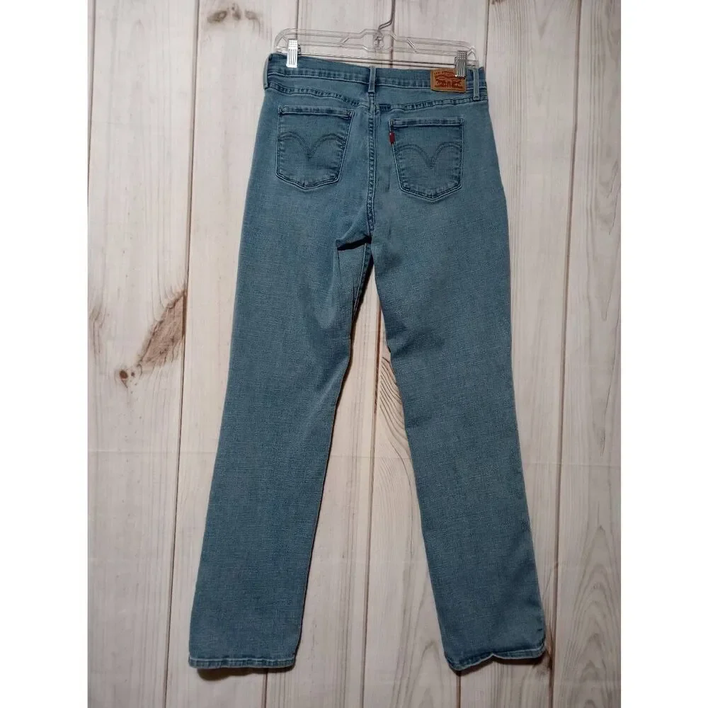 Levi's Jeans Ladies‎ 8 505 Straight Light Wash